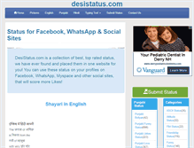 Tablet Screenshot of desistatus.com